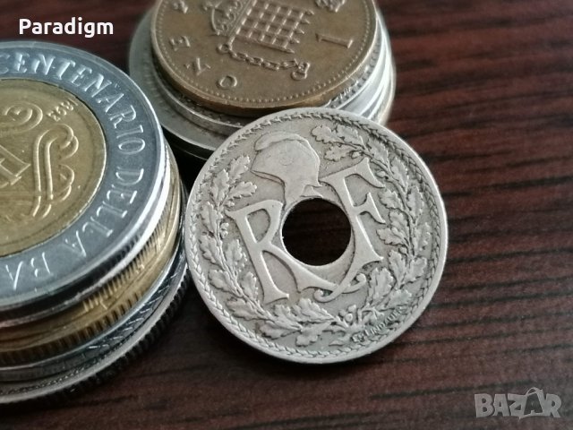 Mонета - Франция - 10 сентима | 1923г., снимка 2 - Нумизматика и бонистика - 35111005