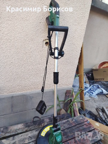 акумулаторен тример за трева gardenline , снимка 2 - Градинска техника - 51124876