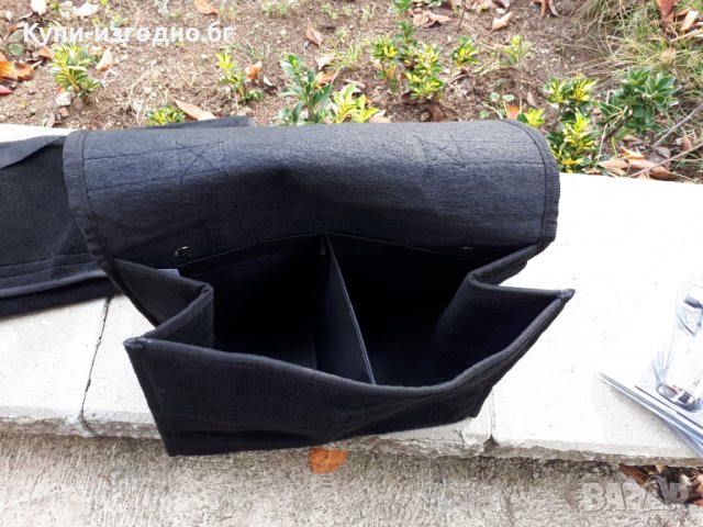  Голям и малък органайзер за багажник - Walser Germany , черен цвят, снимка 4 - Аксесоари и консумативи - 34714949