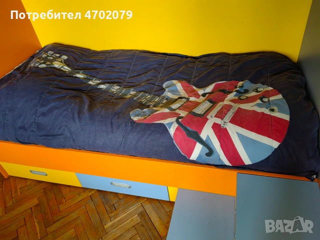 Двуетажно легло и гардероб, снимка 6 - Спални и легла - 53017567