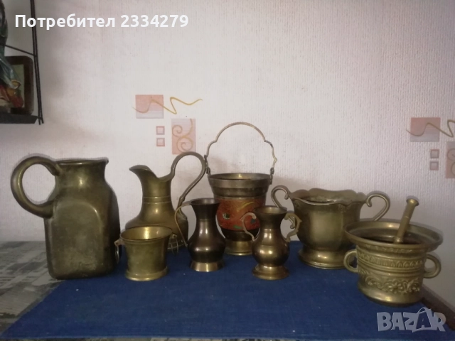 Стари бронзови съдове, снимка 3 - Антикварни и старинни предмети - 46869370