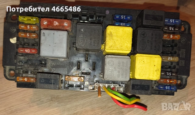 Сам Модул Mercedes W203 - 002 545 94 01 , Hella num. 5DK 007 973-30, снимка 3 - Части - 53101272