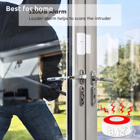 Автономна WiFi алармена система AGSHOME, снимка 6 - Други - 44004494