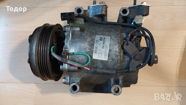 Оригинален компресор климатик Хонда Джаз 2012, снимка 2 - Части - 50685459