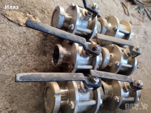 Неръждаеми сферични кранове