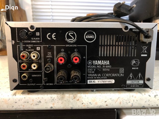 Yamaha R-840 mini, снимка 8 - Ресийвъри, усилватели, смесителни пултове - 38573130