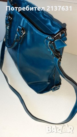 НОВА  ! ДАМСКА  ЧАНТА естествена кожа С 3 прегради , снимка 2 - Чанти - 33551645