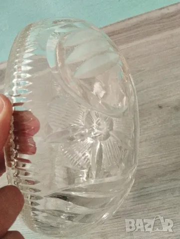 Кристална купа, снимка 2 - Прибори за хранене, готвене и сервиране - 47590228