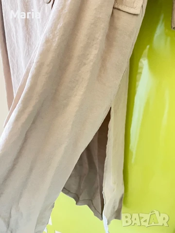 Рокля Zara уникална мека материя ръкавите стават и къси, снимка 2 - Рокли - 50590624