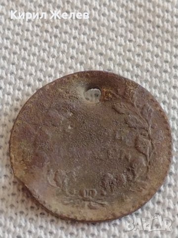 Два стари КОРАБНИ ЖЕТОНА над стогодишни редки бронз мед за КОЛЕКЦИОНЕРИ 42493, снимка 6 - Нумизматика и бонистика - 43906876