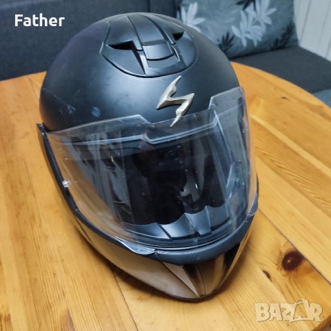 Модуларна каска Skorpion 910 Air размер L, снимка 4 - Аксесоари и консумативи - 43263671