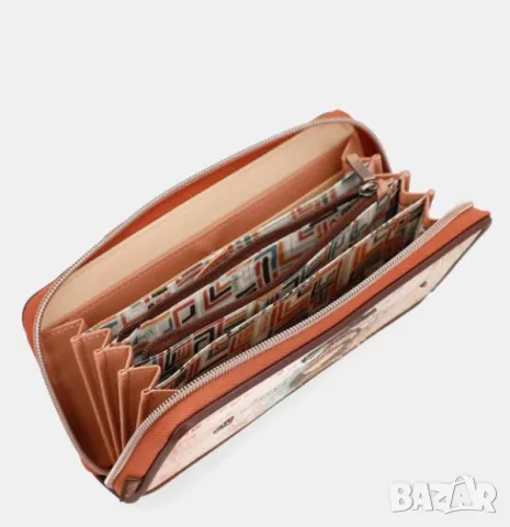 Anekke дамски портфейл / кожено портмоне Анеке - Испания, снимка 7 - Портфейли, портмонета - 49416298