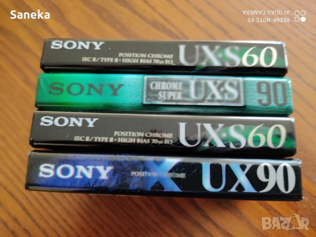 SONY UX,UX-S 60,90, снимка 3 - Аудио касети - 40118095