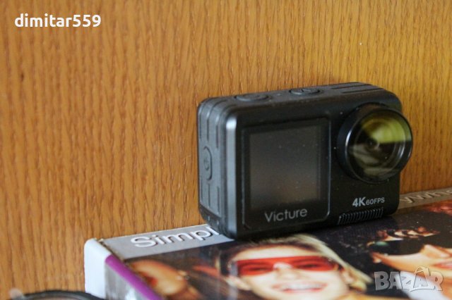 Екшън камера Victure ActionCam 4K 60FPS, снимка 2 - Камери - 37092301