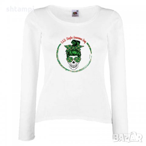 Дамска тениска Свети Валентин Skull Valentine's 13, снимка 9 - Тениски - 35582109