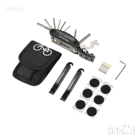 Мултифункционален вело инструмент MARTAR MIX (19 in 1) за Бърз ремонт, снимка 2 - Аксесоари за велосипеди - 45582544