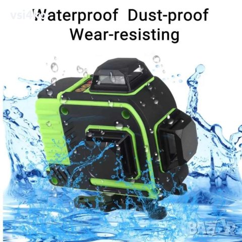 4D Лазерен нивелир с 16 линии, снимка 9 - Измервателни инструменти - 43186953