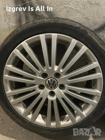 Джанти с летни гуми на VW 235/40/18, снимка 5 - Гуми и джанти - 53079046