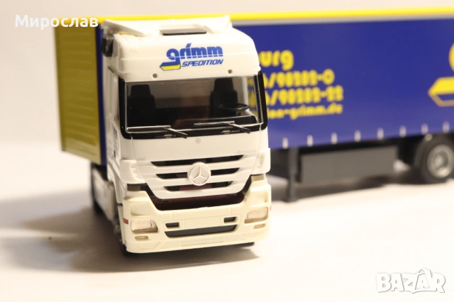 AWM H0 1/87 MERCEDES ACTROS TIR ВЛЕКАЧ КАМИОН МОДЕЛ, снимка 4 - Колекции - 53385358