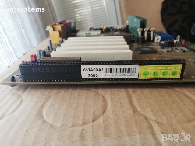 Дънна платка Acorp 6VIA90A1 Socket 370 CPU+FAN+RAM, снимка 4 - Дънни платки - 43603680