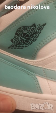 Оригинални мъжки маратонки Jordan Mid Tropical , снимка 7 - Маратонки - 43935845