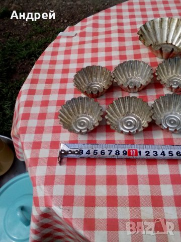 Стари форми за сладки,мъфини #8, снимка 3 - Други ценни предмети - 29034015