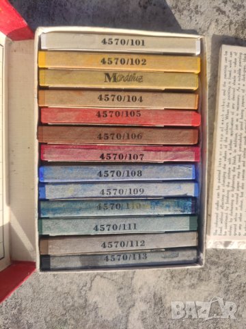 Продавам стари  Пастели Bohemia Works Mondeluz, снимка 4 - Ученически пособия, канцеларски материали - 43594287