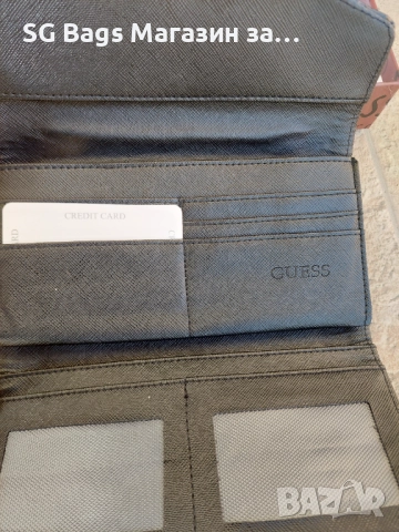Guess дамска портмоне дамски портфейл код 203, снимка 8 - Портфейли, портмонета - 40063087