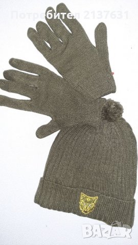 НОВИ ! ДЕТСКИ КОМПЛЕКТ ШАПКА и РЪКАВИЦИ , снимка 2 - Шапки, шалове и ръкавици - 35131702