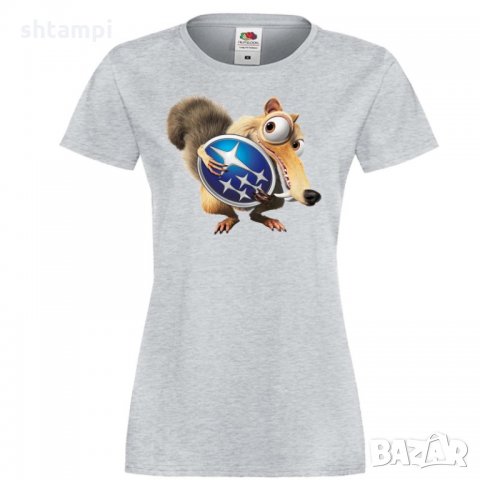Дамска тениска SUBARU Scrat, снимка 2 - Тениски - 32852354