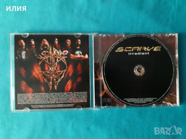 Scarve – 2004 - Irradiant (Death Metal), снимка 2 - CD дискове - 39129308