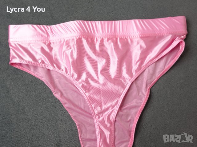 M/L нова дамска дълбока прашка от ликра в розово, снимка 3 - Бельо - 43562974