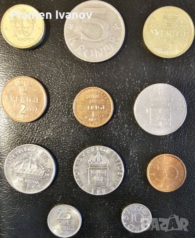 Лот монети Швеция в добро състояние