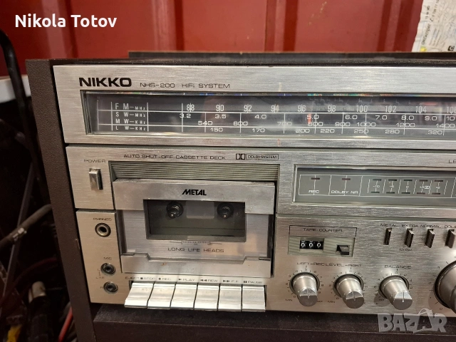 Продава си система на Nikko със собствен шкаф, снимка 7 - Аудиосистеми - 53420359