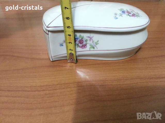 Стар български порцелан кутия , снимка 6 - Антикварни и старинни предмети - 34719039
