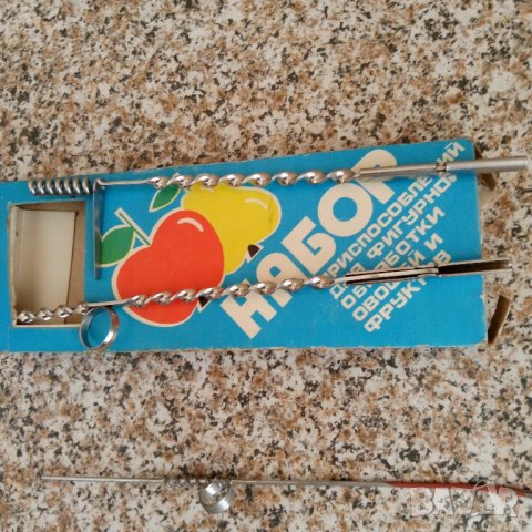 Уред за спираловидно рязане на плодове и зеленчуци за чипс, декорация и др., снимка 2 - Форми - 43580818