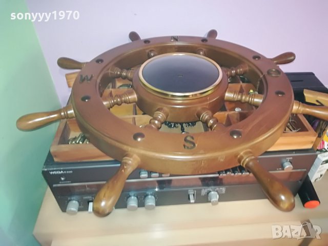 ДЪРВЕН РУЛ-МАСИВЕН И ОГРОМЕН, снимка 8 - Колекции - 28793639