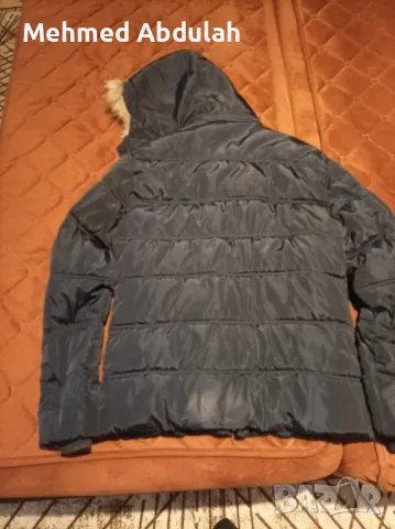 Мъжко поларено ватирано яке, снимка 2 - Якета - 49019548