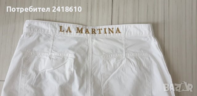 La Martina Marine Cotton Twill Slim Fit Mens Pant Size 36 -  НОВО! ОРИГИНАЛ! Мъжки Летен Панталон!, снимка 13 - Панталони - 50656874