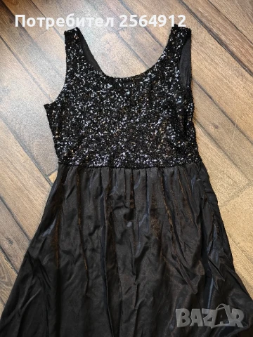 продавам черна рокля , снимка 2 - Рокли - 50481353