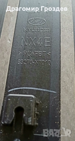 Външна тапицерия (лайстна) за задна лява врата за Hyundai Tucson IV/ Хюндай Туксон (2021-2025), снимка 11 - Части - 53302268