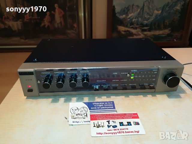 респром у-202 като нов 2906211249, снимка 10 - Ресийвъри, усилватели, смесителни пултове - 33366358