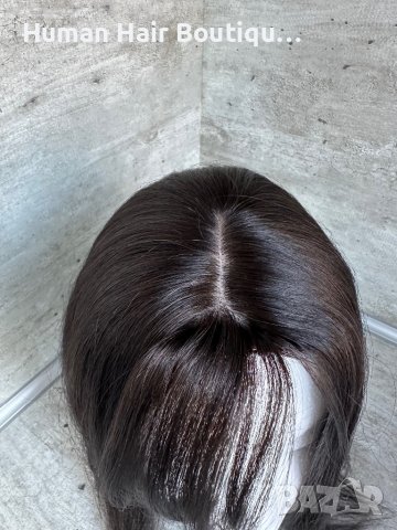 Топер/Тупе 100% естествена коса , снимка 7 - Аксесоари за коса - 43198090