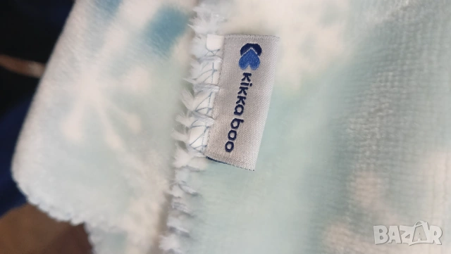 меко бебешко детско одеяло 80х110 см Kikka Boo Funny Friends, снимка 4 - Спално бельо и завивки - 53413559