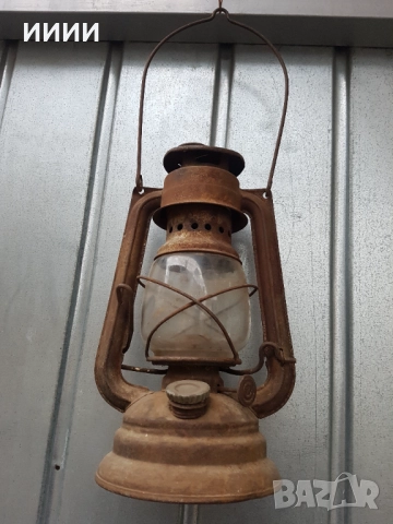 Газен фенер лампа , снимка 2 - Антикварни и старинни предмети - 52803470