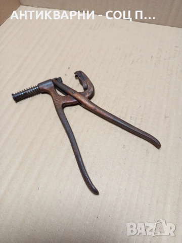 Стари Занаятчийски Обущарски Клещи. 