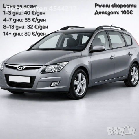 Hyundai i30 Комби под наем