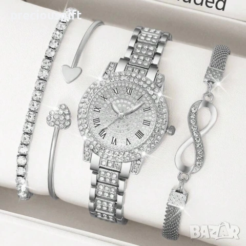 Комплект часовник и 3 броя гривни