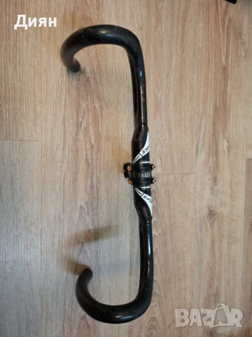 Карбоново кормило FSA K Force и алуминиева лапа UNO 