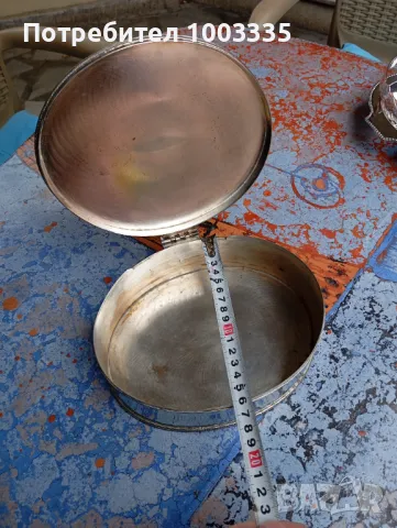 Посребрена кутия за бижута , снимка 2 - Други ценни предмети - 48194790